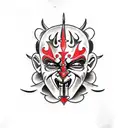 Darth Maul tattoo design idea