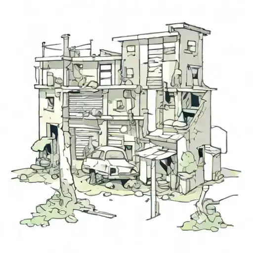 ghetto tattoo design idea