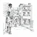 ghetto tattoo design idea