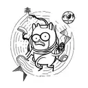  Adventure Time tattoo design idea