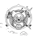  Adventure Time tattoo design idea