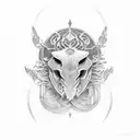 buda tattoo design idea