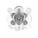 buda tattoo design idea