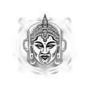 buda tattoo design idea