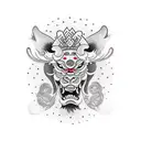 buda tattoo design idea