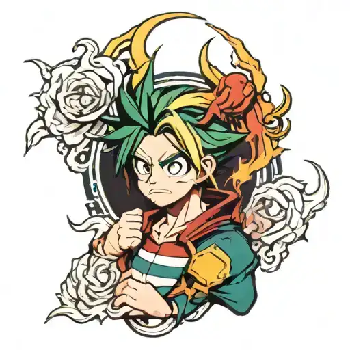 my Hero Academia tattoo design idea