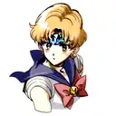 Sailor moon masculine tattoo design idea