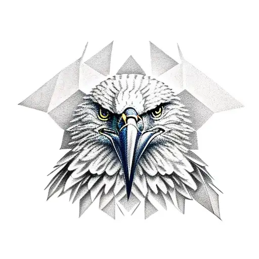 eagle infinity imperialism tattoo design idea