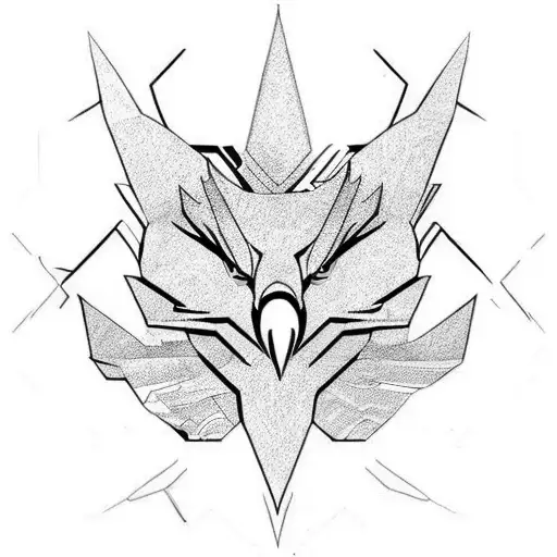 eagle infinity imperialism tattoo design idea