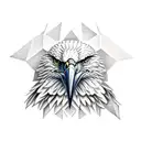 eagle infinity imperialism tattoo design idea