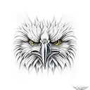 eagle infinity imperialism tattoo design idea