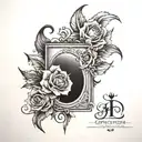 Book tattoo design idea