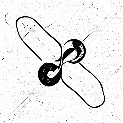 infinity love tattoo design idea