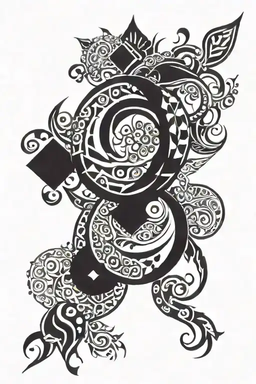serenity courage wisdom tattoo design idea