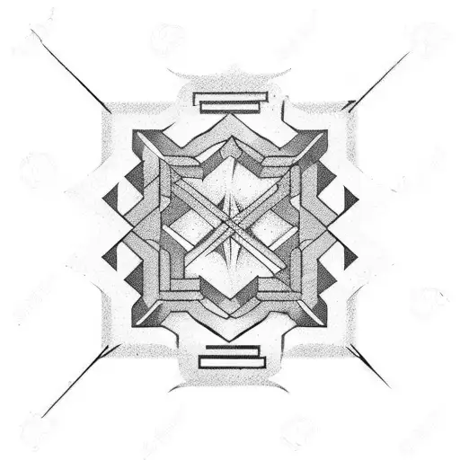 Faded Retro Black Ink Elbow illusion flames tattoo design idea