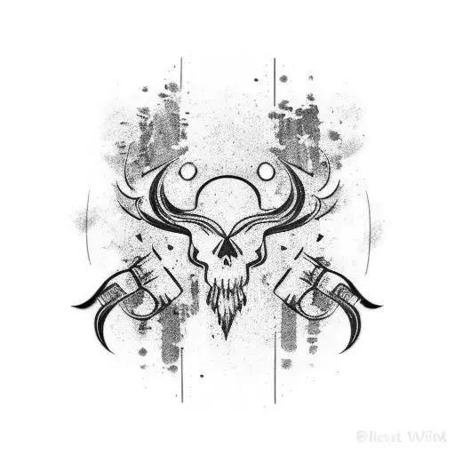 Faded Retro Black Ink Elbow Tattoo tattoo design idea