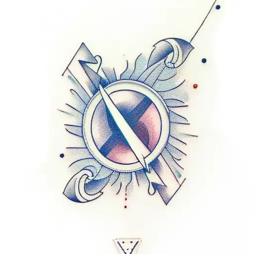 Perfectly Misaligned tattoo design idea