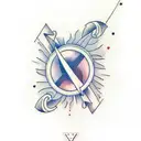 Perfectly Misaligned tattoo design idea