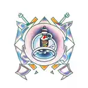 Perfectly Misaligned tattoo design idea