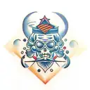 Perfectly Misaligned tattoo design idea
