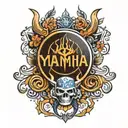 Yamaha logo tattoo design idea