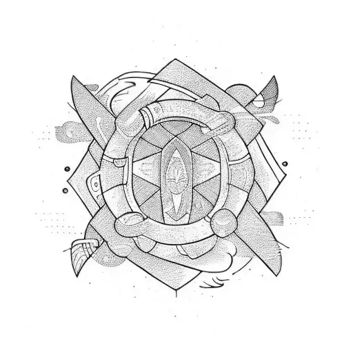 planche de surf  tattoo design idea