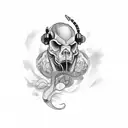 drake tattoo design idea