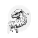 drake tattoo design idea