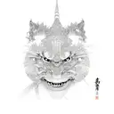 tomoe tattoo design idea