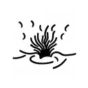 bonfire tattoo design idea