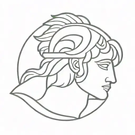 alexander the great  tattoo design idea