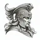 alexander the great  tattoo design idea