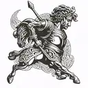 alexander the great  tattoo design idea