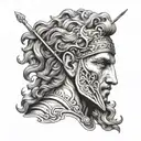 alexander the great  tattoo design idea
