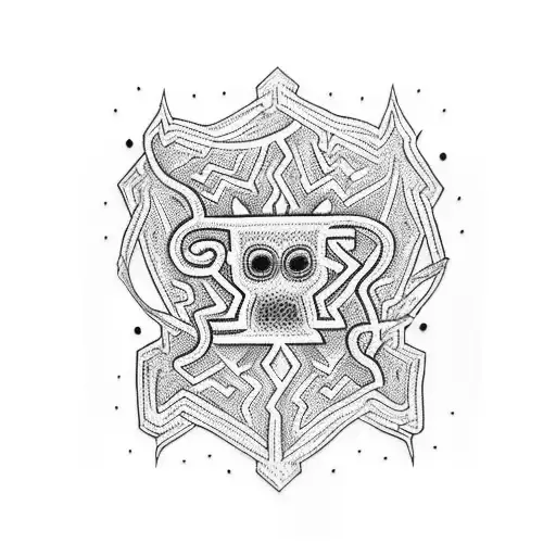 keith haring tattoo design idea