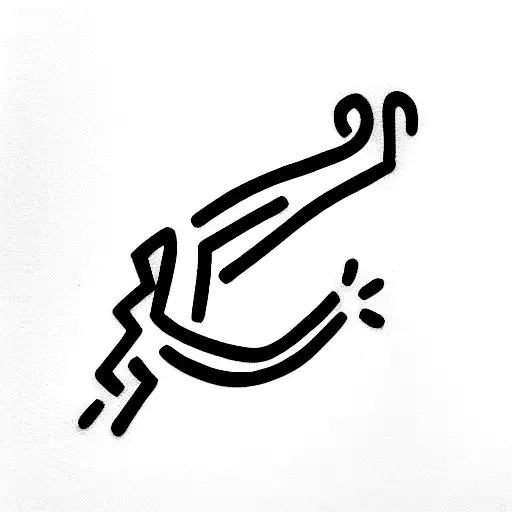 keith haring tattoo design idea