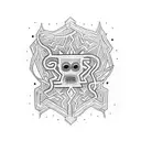 keith haring tattoo design idea