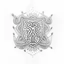 keith haring tattoo design idea