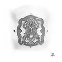 keith haring tattoo design idea