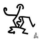 keith haring tattoo design idea