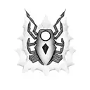 Spider-man old school tattoo tattoo design idea