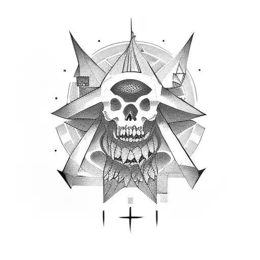 village made  tattoo design idea