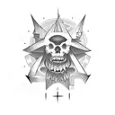 village made  tattoo design idea