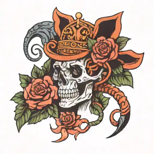 80s tattoo design idea