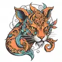 80s tattoo design idea