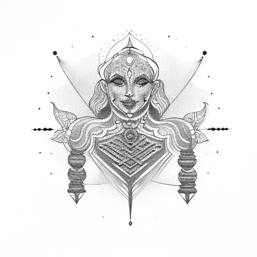 chakras tattoo design idea