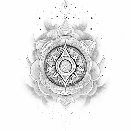 chakra tattoo design idea