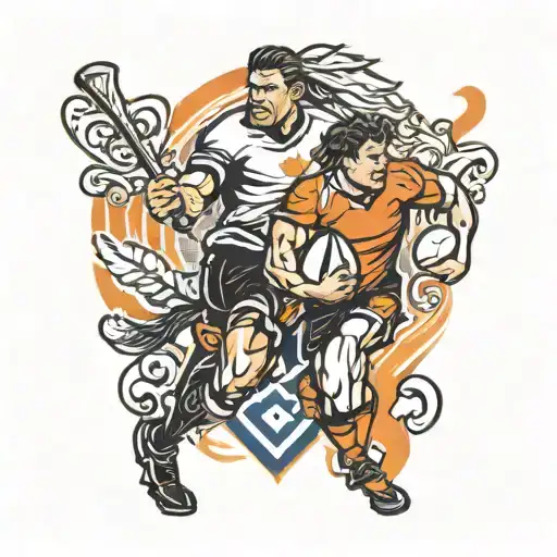 rugby nederland  tattoo design idea