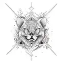 This ultimate tattoo combines elements of philosophy, wanderlust, abstract elements, inspirational quotes, pro-wrestling tattoo design idea