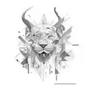 This ultimate tattoo combines elements of philosophy, wanderlust, abstract elements, inspirational quotes, pro-wrestling tattoo design idea